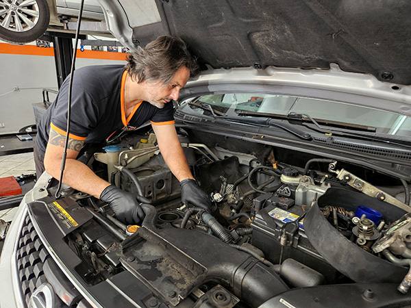 Mecânica geral e motor na Flatim